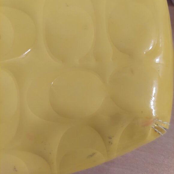 Coach Yellow Patent Leather Embossed Wristlet - Picture 7 of 9